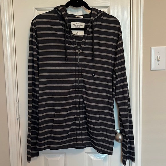 Abercrombie & Fitch Other - Abercrombie & Fitch Muscle Striped Hoodie